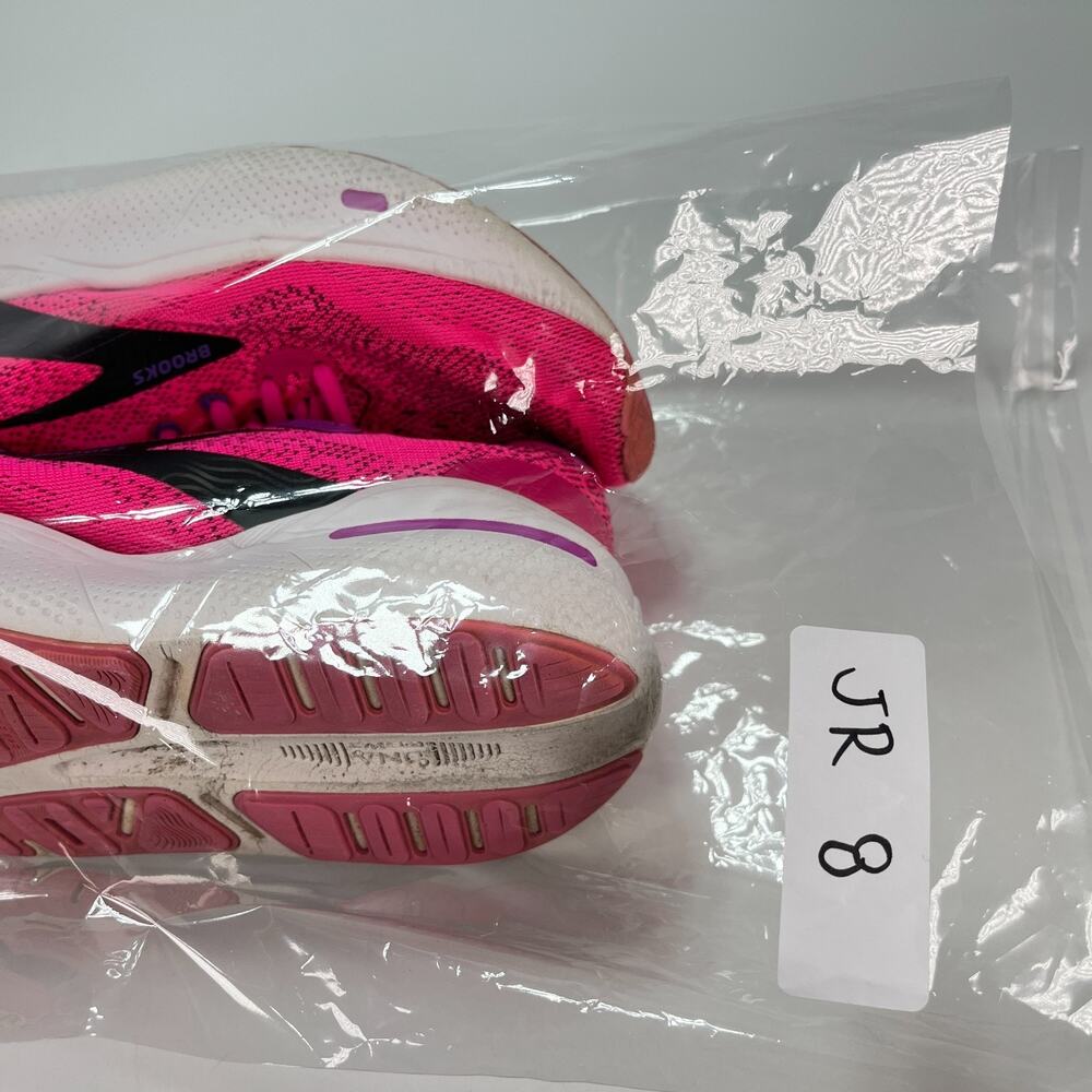 Brooks Ghost Max Pink Glo Running Shoes Sneakers 1203951B628 Womens Size 7.5 - Picture 11 of 11